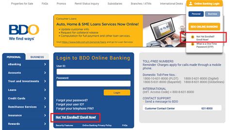 mybdo login|Online Banking .